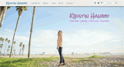 Desktop Screenshot of kristinhanggi.com